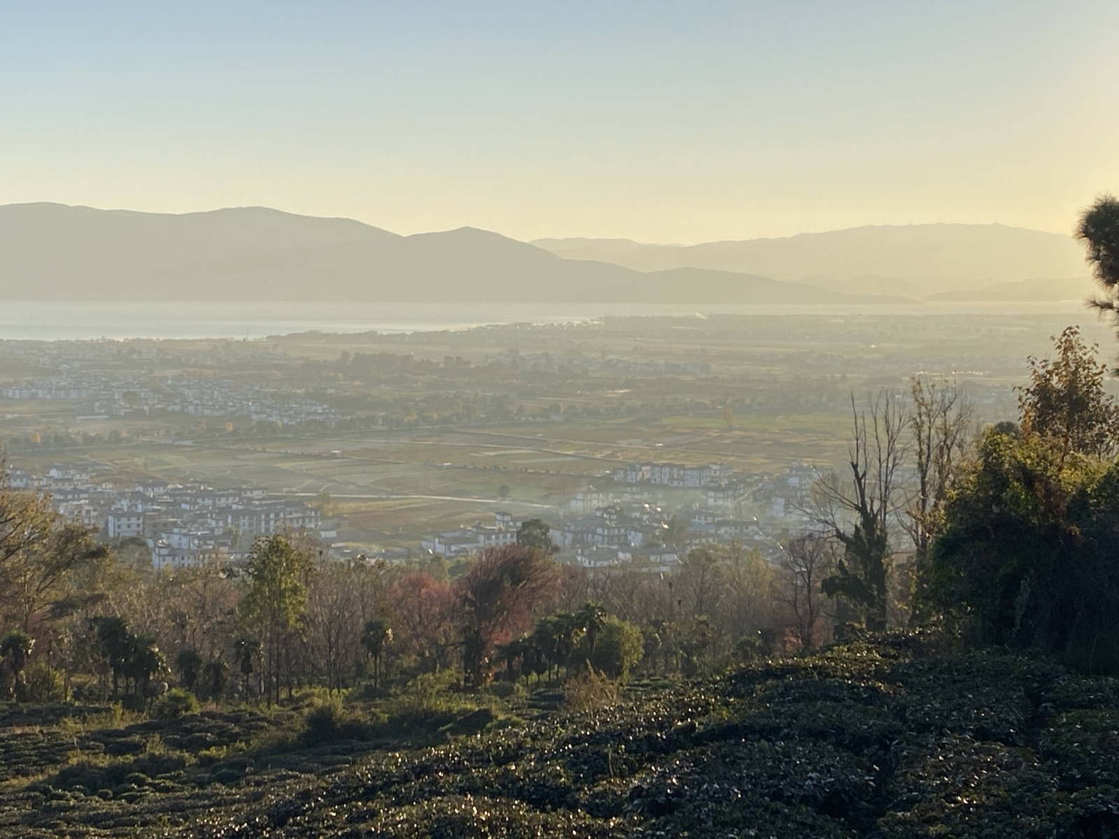 Hillside Village Tea Garden | Overlooking Dali's Sunrise and Sunset